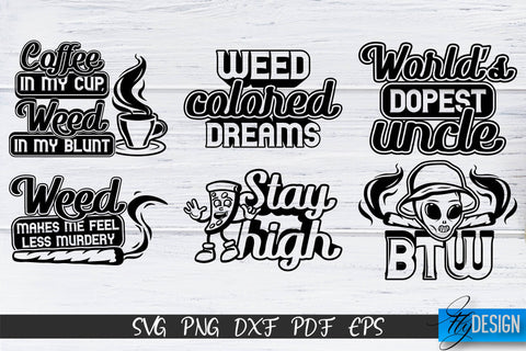 Weed SVG Bundle | Marijuana SVG Bundle | Cannabis SVG SVG Fly Design 
