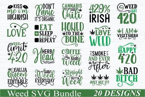 Weed SVG Bundle SVG akazaddesign 