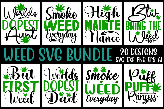 Weed Svg Bundle SVG designmaster24 