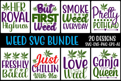 Weed Svg Bundle SVG designmaster24 