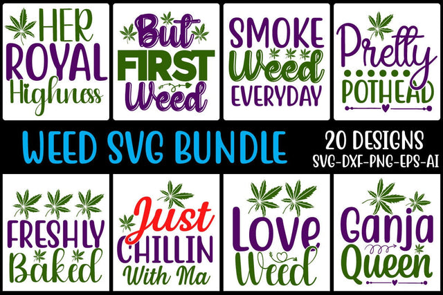 Weed Svg Bundle SVG designmaster24 