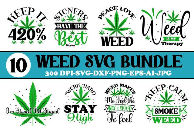 Weed Svg Bundle SVG designmaster24 