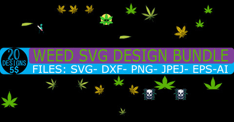 Weed SVG Bundle SVG Rafiqul20606 