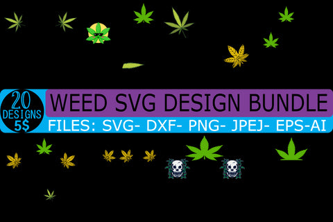 Weed SVG Bundle SVG Rafiqul20606 