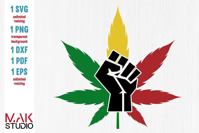 Weed svg, Weed svg file, Weed eps, Legalized svg, Marijuana svg, Marijuana cut file SVG MAKStudion 