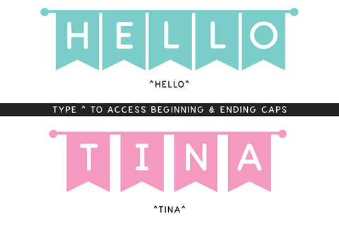 Weekend - Banner Pendant Font Font KA Designs 