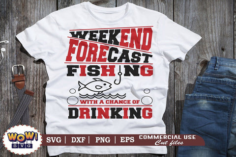 Weekend forecast fishing svg, Camping svg, RV svg, Png, Dxf SVG Wowsvgstudio 