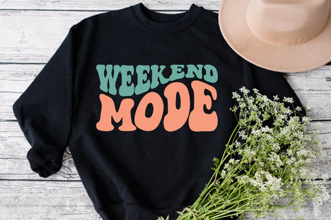 Weekend Mode SVG, Summer SVG, Family Vacation SVG, Beach Shirt svg, Trip svg, Cruise svg, Camping svg, Clipart, Cricut, Silhouette, Download SVG Fauz 