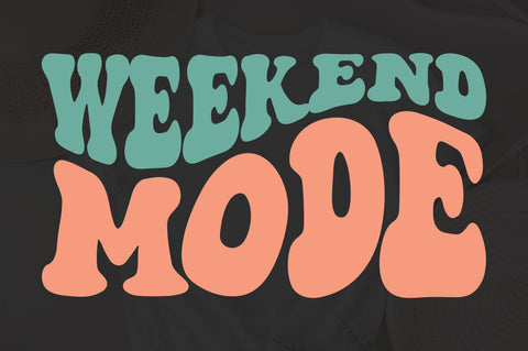 Weekend Mode SVG, Summer SVG, Family Vacation SVG, Beach Shirt svg, Trip svg, Cruise svg, Camping svg, Clipart, Cricut, Silhouette, Download SVG Fauz 