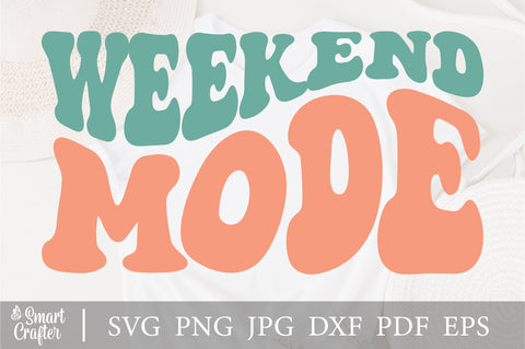 Weekend Mode SVG, Summer SVG, Family Vacation SVG, Beach Shirt svg, Trip svg, Cruise svg, Camping svg, Clipart, Cricut, Silhouette, Download SVG Fauz 