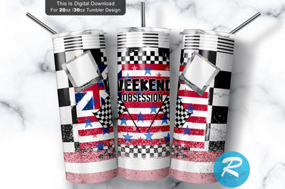 Weekend obsession 20 oz / 30 oz Tumbler PNG Sublimation Regulrcrative 