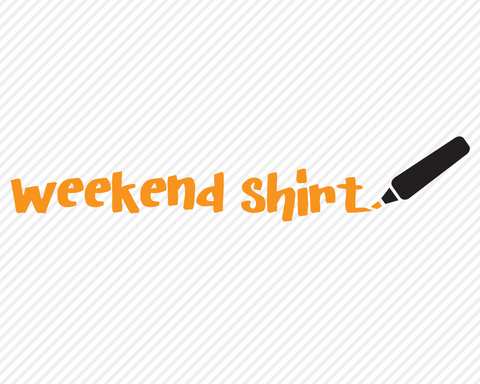 Weekend Shirt | Summer SVG SVG Texas Southern Cuts 