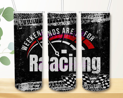 Weekends Are for Racing Race Checkered 20oz Tumbler Png, Race Png, Sports Png, Sports Tumbler Png, Racing Png, Checkered Flags, USA Racing Flag Sublimation sassyprint 