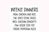 Weekly Planner Handwriting Font - So Fontsy