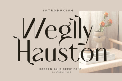 Weglly Hauston Font Wildan Type 