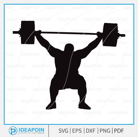 Weight Lifting SVG, Weight Lifting SVG Bundle, Weight Lifting Women SVG, Gym Silhouette, Weight Lifting Vector, Powerlifting Svg, Female SVG Dinvect 