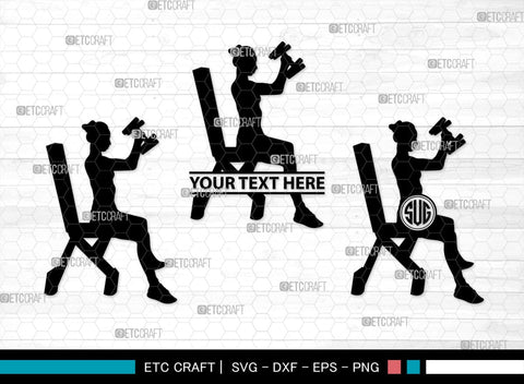 Weight Lifting Women Monogram, Weight Lifting Women Silhouette, Weight Lifting Women SVG, Weight Lifting Svg, Bodybuilder Svg, SB00417 SVG ETC Craft 