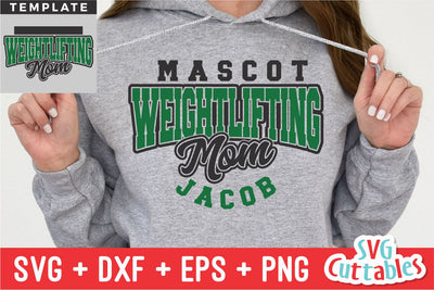 Weightlifting svg - Weightlifting Template 001 - svg - eps - dxf - png - Weightlifting Cut File - Silhouette - Cricut - Digital File SVG Svg Cuttables 