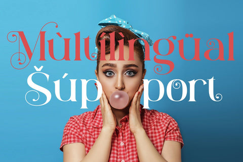 Weird Melone Font letterstockstd 