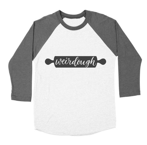 Weirdough Hand Lettered SVG Cut File, Chef, Baker, Cook, Pie, Bread Maker SVG Maple & Olive Designs 