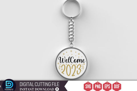 Welcome 2023 SVG SVG DESIGNISTIC 
