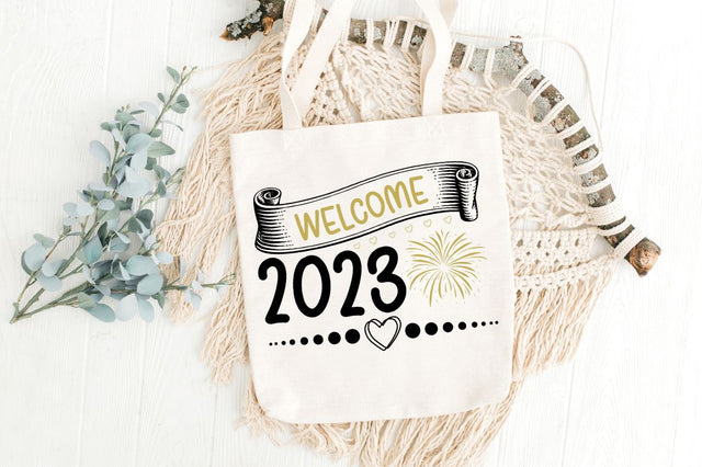 welcome 2023 SVG SVG DESIGNISTIC 