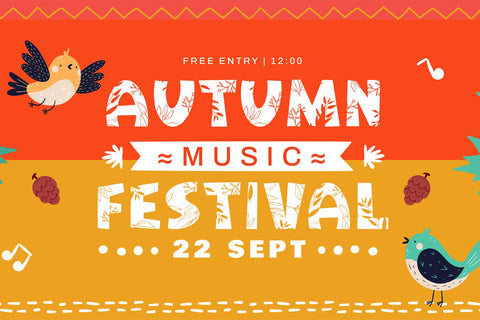 Welcome Autumn - Display Font Font Alpaprana Studio 