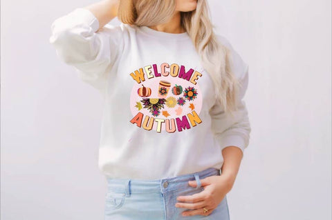 Welcome Autumn Sublimation SVGArt 