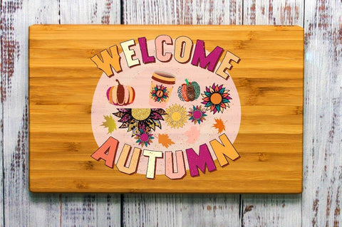 Welcome Autumn Sublimation SVGArt 