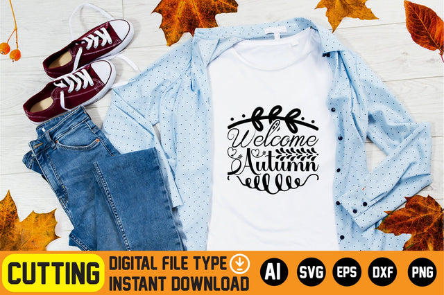 Welcome Autumn SVG CraftlabSvg29 