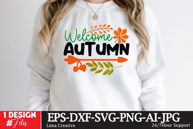 Welcome Autumn SVG Cute File , autumn quotes,Autumn SVG Design, Autumn Retro T-shirt Design,Autumn Illustration ,Autumn SVG Qoutes,Autumn Sublimation PNG SVG Insomnia Std 