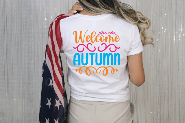 Welcome Autumn SVG Shahin alam 
