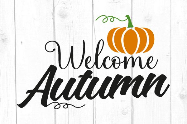 Welcome Autumn Svg SVG cricutfilesmg 