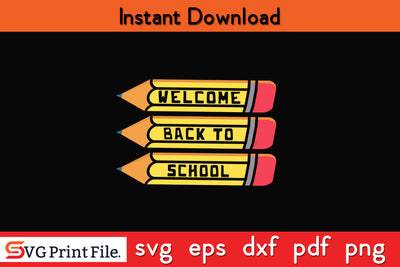 Welcome Back to School Newsletter Meet the Teacher Svg Png Cut File SVG SVG Print File 