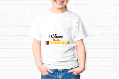 Welcome Back To School - Pencil SVG Sublimatiz Designs 