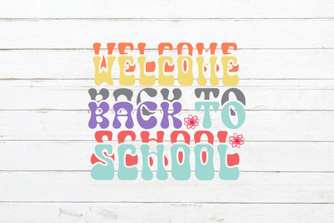 Welcome Back To School Retro SVG SVG Rafiqul20606 