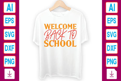 Welcome Back to School SVG Craftlabsvg24 