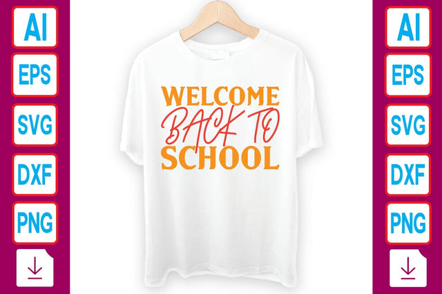 Welcome Back to School SVG Craftlabsvg24 