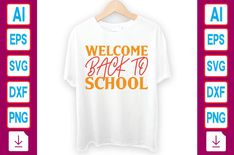 Welcome Back to School SVG Craftlabsvg24 