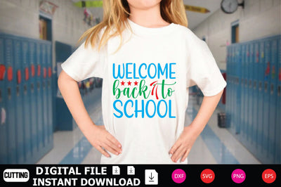 Welcome Back To School SVG Shahin alam 