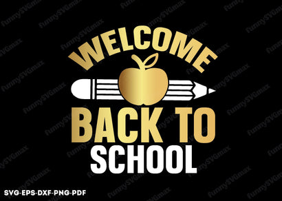 welcome back to school svg SVG designstore 
