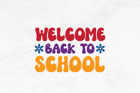 Welcome back to school SVG SVG Regulrcrative 