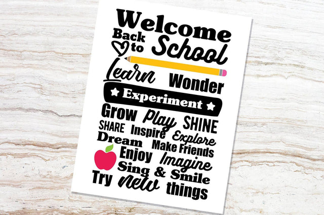 Welcome Back to School SVG SVG VectorSVGdesign 