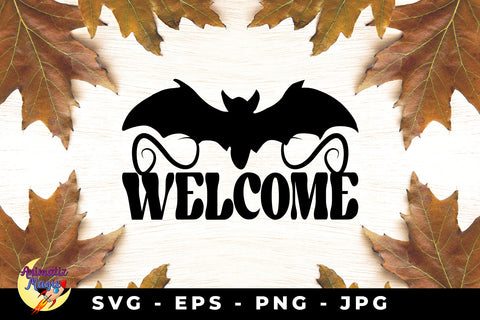 Welcome Bat SVG Sublimatiz Designs 