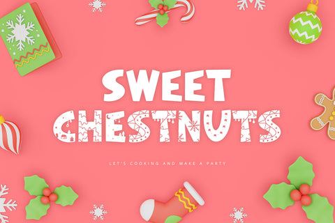 Welcome Christmas - Display Font Font Alpaprana Studio 