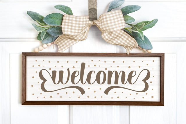 Welcome Christmas Sign SVG SVG zoellartz 