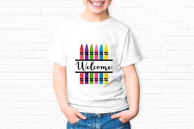 Welcome - Colored Pencils SVG Sublimatiz Designs 