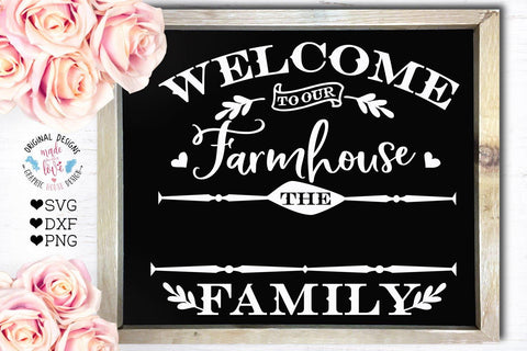Welcome Cut File Bundle SVG Graphic House Design 