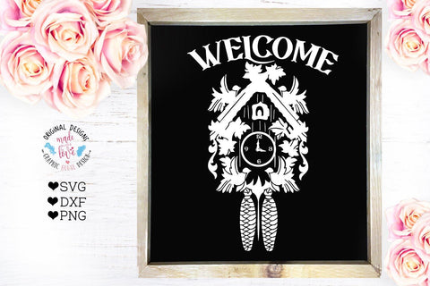 Welcome Cut File Bundle SVG Graphic House Design 