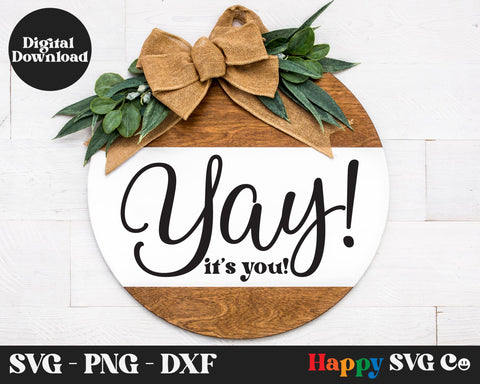 Welcome Door Sign SVG Bundle SVG The Happy SVG Co 